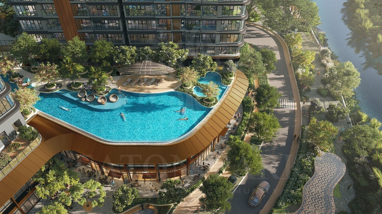 Trang chủ 89 Bể bơi bốn mùa tại Sun Feliza Suites